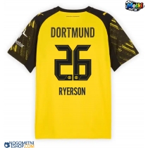 Moški Nogometni dresi Borussia Dortmund Julian Ryerson #26 Domači 2025-26 Kratek Rokav